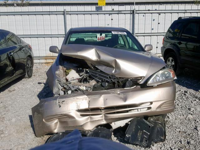 4T1BE32K83U669734 - 2003 TOYOTA CAMRY LE GOLD photo 9