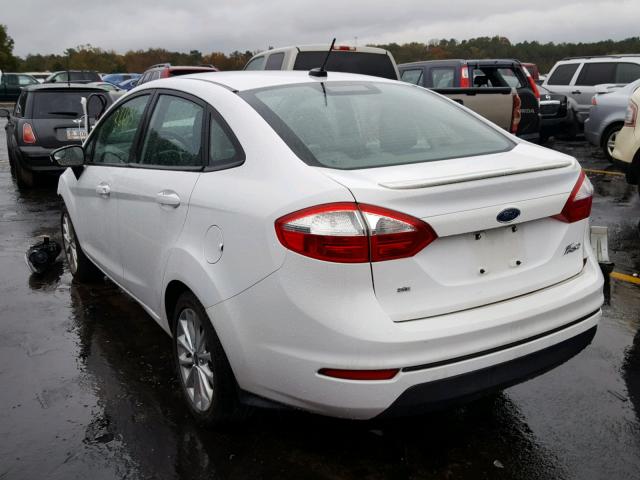 3FADP4BJ8EM189016 - 2014 FORD FIESTA SE WHITE photo 3