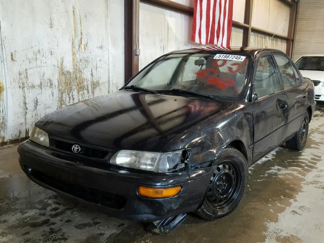 1NXBB02E6TZ495986 - 1996 TOYOTA COROLLA DX BLACK photo 2