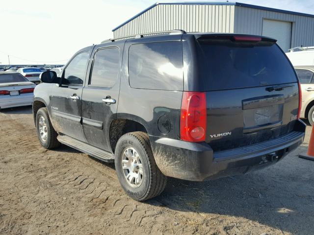 1GKFC13C07R404777 - 2007 GMC YUKON BLACK photo 3