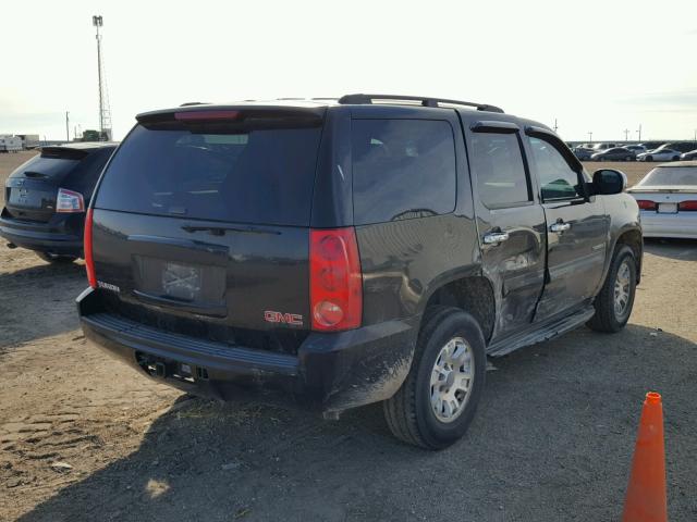 1GKFC13C07R404777 - 2007 GMC YUKON BLACK photo 4