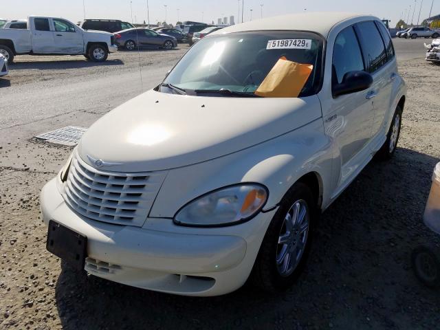 3C4FY58B95T527647 - 2005 CHRYSLER PT CRUISER WHITE photo 2