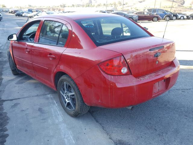 1G1AF5F54A7163609 - 2010 CHEVROLET COBALT 2LT RED photo 3