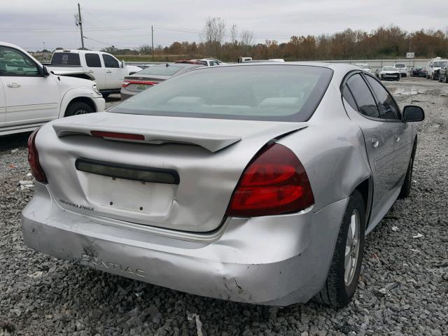 2G2WP522751175833 - 2005 PONTIAC GRAND PRIX SILVER photo 4