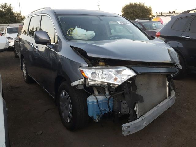 JN8AE2KP1E9108047 - 2014 NISSAN QUEST S GRAY photo 1