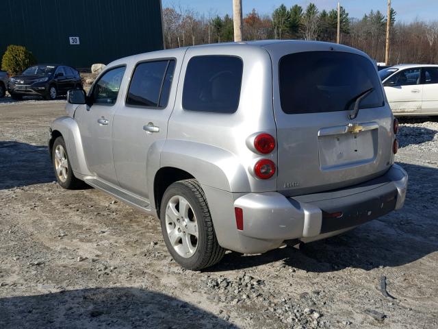 3GNDA23D07S598366 - 2007 CHEVROLET HHR LT SILVER photo 3