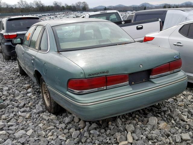 2FALP74W5VX101825 - 1997 FORD CROWN VICT GREEN photo 3