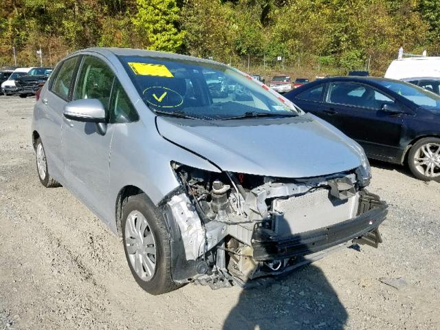 3HGGK5H53FM711172 - 2015 HONDA FIT LX SILVER photo 1