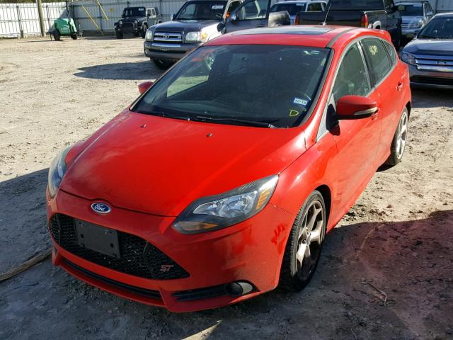 1FADP3L99DL177715 - 2013 FORD FOCUS ST RED photo 2