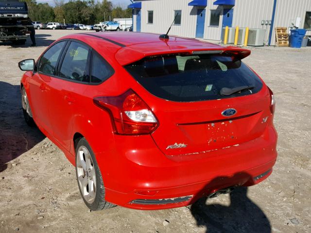 1FADP3L99DL177715 - 2013 FORD FOCUS ST RED photo 3