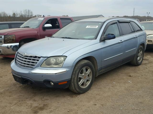 2C8GM68404R315680 - 2004 CHRYSLER PACIFICA BLUE photo 2