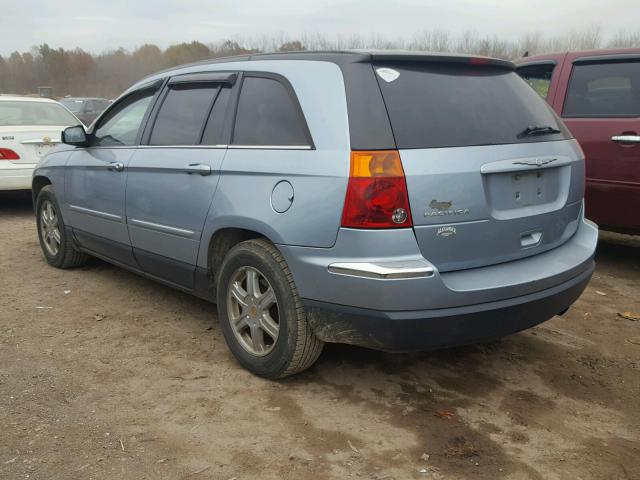 2C8GM68404R315680 - 2004 CHRYSLER PACIFICA BLUE photo 3