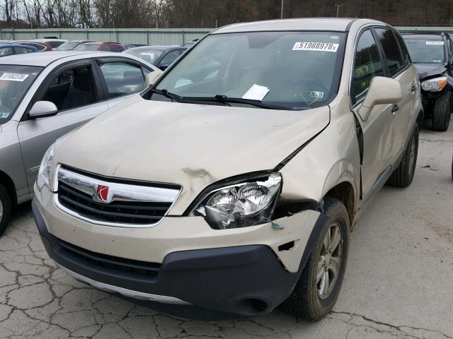 3GSALAE11AS577007 - 2010 SATURN VUE XE BEIGE photo 2