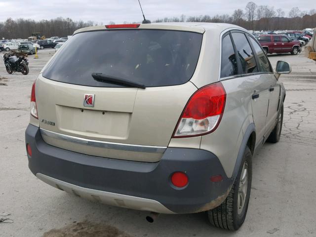 3GSALAE11AS577007 - 2010 SATURN VUE XE BEIGE photo 4