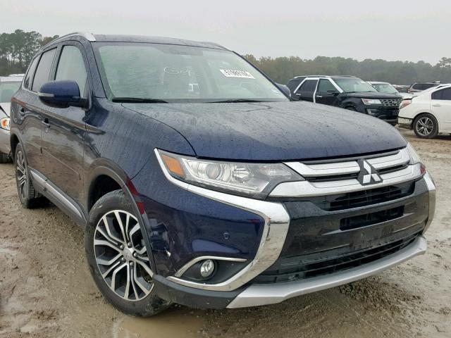 JA4AD3A33HZ001924 - 2017 MITSUBISHI OUTLANDER BLUE photo 1