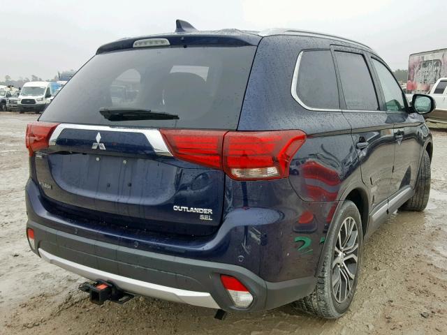 JA4AD3A33HZ001924 - 2017 MITSUBISHI OUTLANDER BLUE photo 4