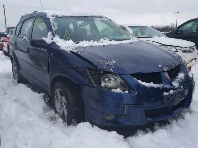 5Y2SM628X4Z454423 - 2004 PONTIAC VIBE BLUE photo 1