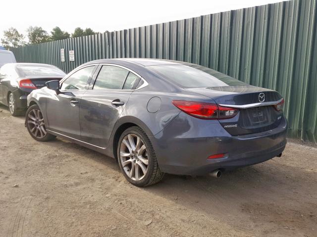 JM1GJ1V69E1130066 - 2014 MAZDA 6 TOURING CHARCOAL photo 3