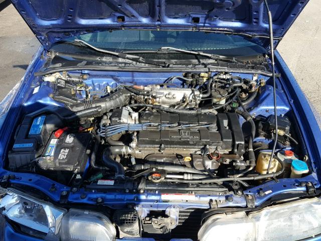 JH4DA9354NS005786 - 1992 ACURA INTEGRA LS BLUE photo 7