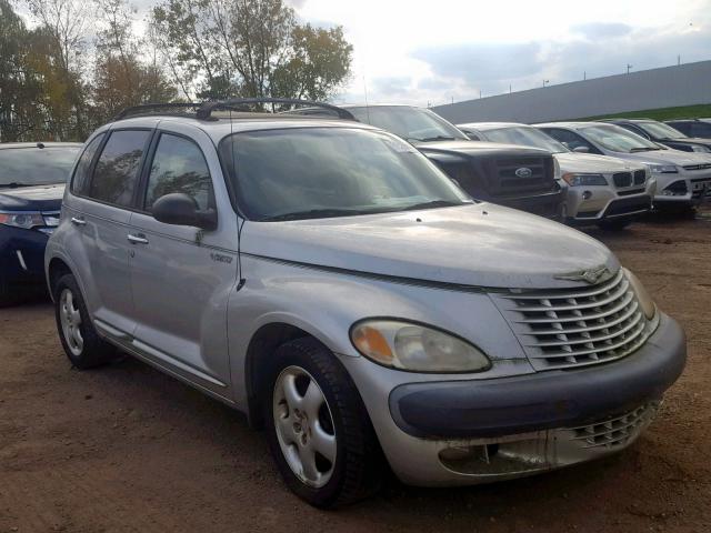 3C4FY58B52T282101 - 2002 CHRYSLER PT CRUISER SILVER photo 1