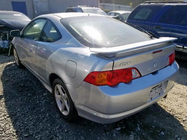 JH4DC530X4S011744 - 2004 ACURA RSX TYPE-S SILVER photo 3