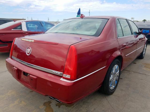 1G6KH5E67BU106519 - 2011 CADILLAC DTS PREMIU BURGUNDY photo 4