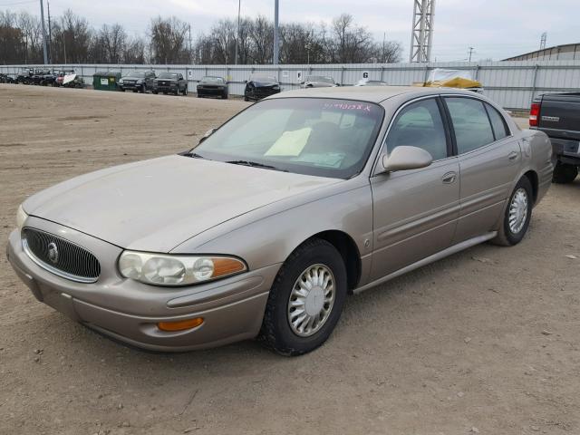 1G4HP54K524239624 - 2002 BUICK LESABRE CU GOLD photo 2