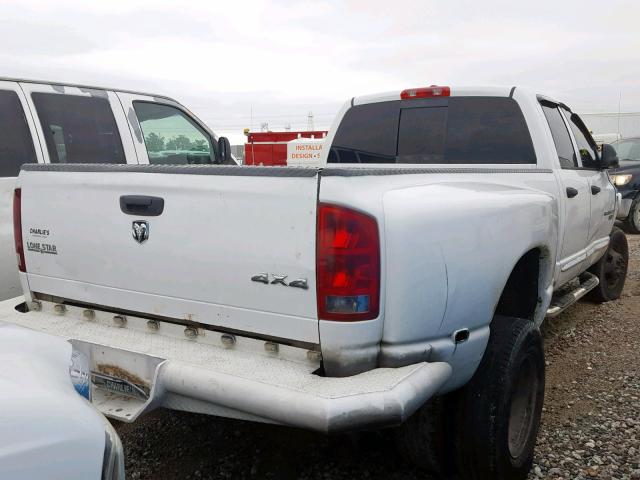 3D7MX48C36G262723 - 2006 DODGE RAM 3500 S WHITE photo 4