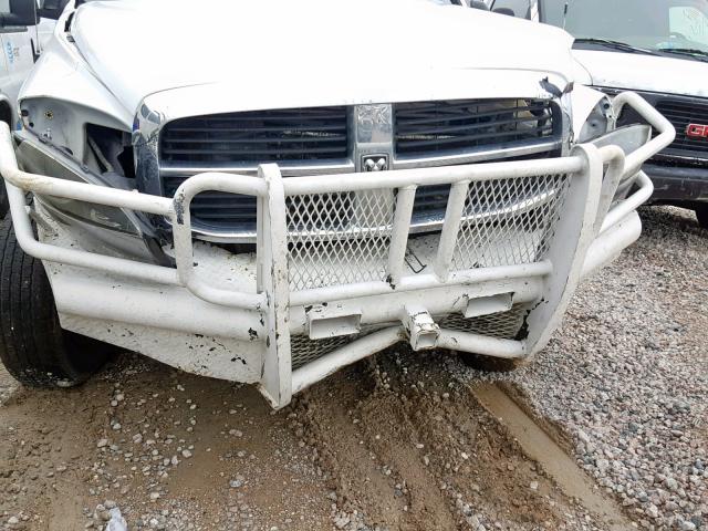 3D7MX48C36G262723 - 2006 DODGE RAM 3500 S WHITE photo 9