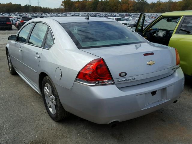 2G1WB5E34F1118479 - 2015 CHEVROLET IMPALA LIM SILVER photo 3