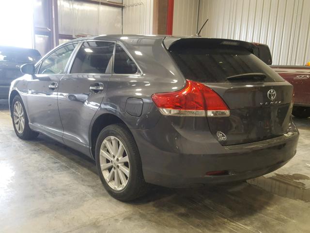 4T3BA3BB6AU010499 - 2010 TOYOTA VENZA BASE CHARCOAL photo 3