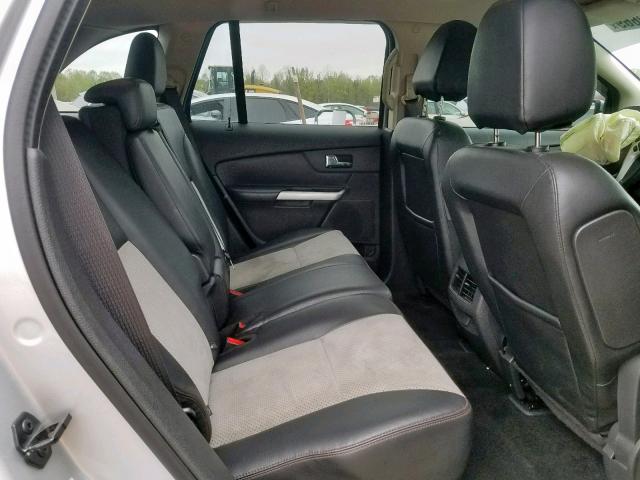 2FMDK3JC1EBA89214 - 2014 FORD EDGE SEL SILVER photo 6