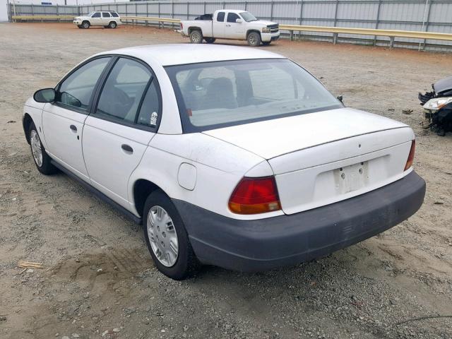 1G8ZH5286VZ217386 - 1997 SATURN SL1 WHITE photo 3