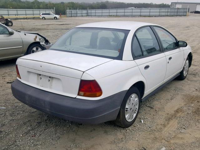 1G8ZH5286VZ217386 - 1997 SATURN SL1 WHITE photo 4