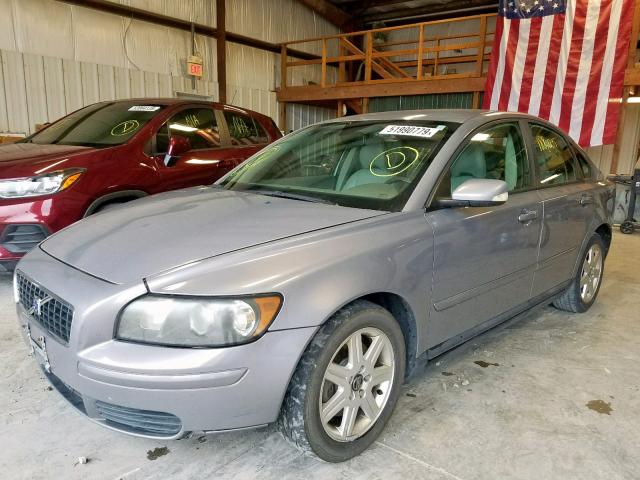 YV1MS382162169163 - 2006 VOLVO S40 2.4I SILVER photo 2