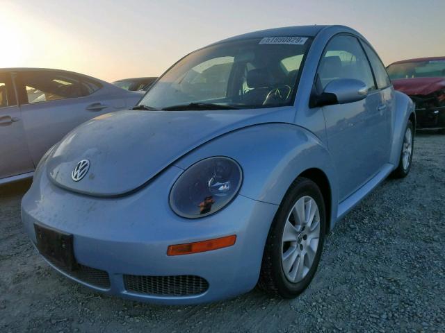 3VWPW31C59M504932 - 2009 VOLKSWAGEN NEW BEETLE 蓝色 照片 2