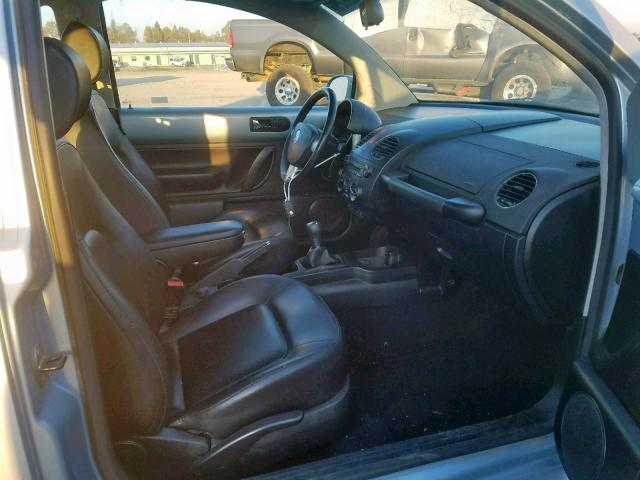 3VWPW31C59M504932 - 2009 VOLKSWAGEN NEW BEETLE 蓝色 照片 5