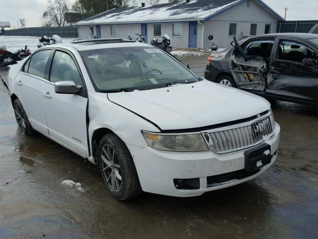 3LNHM26126R661777 - 2006 LINCOLN ZEPHYR WHITE photo 1