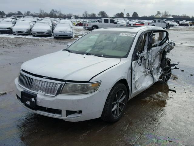 3LNHM26126R661777 - 2006 LINCOLN ZEPHYR WHITE photo 2