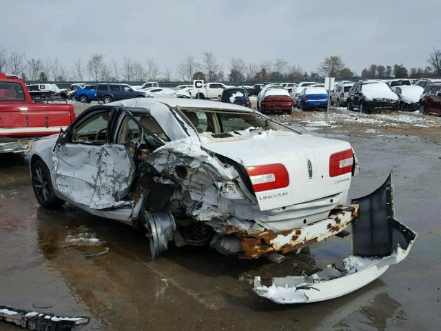 3LNHM26126R661777 - 2006 LINCOLN ZEPHYR WHITE photo 3