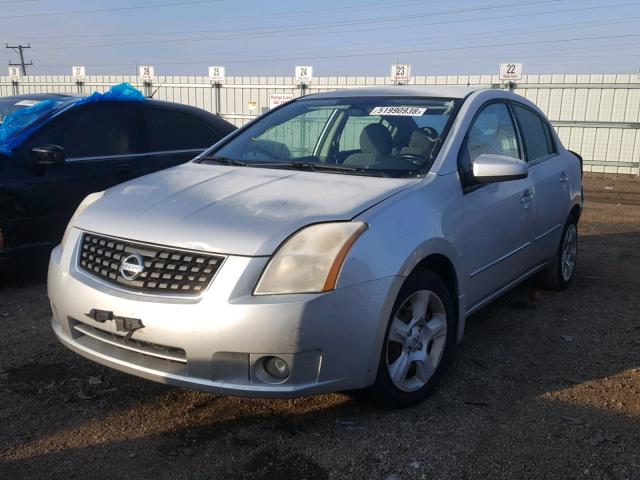 3N1AB61E18L657886 - 2008 NISSAN SENTRA 2.0 GRAY photo 2