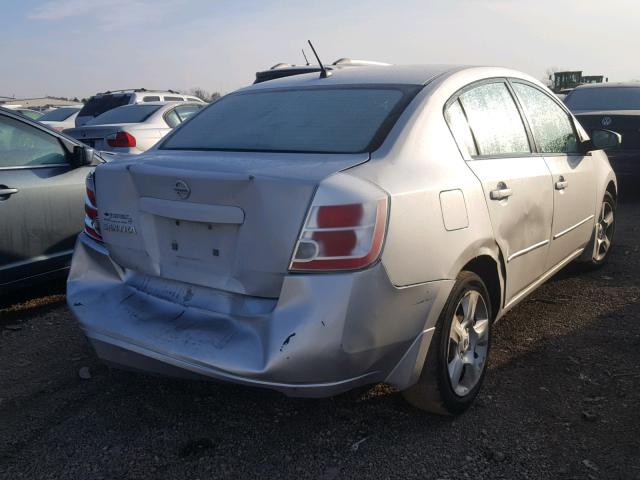 3N1AB61E18L657886 - 2008 NISSAN SENTRA 2.0 GRAY photo 4