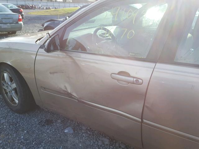 1G1ZT64814F154195 - 2004 CHEVROLET MALIBU MAX თაფლისფერი ფოტო 10