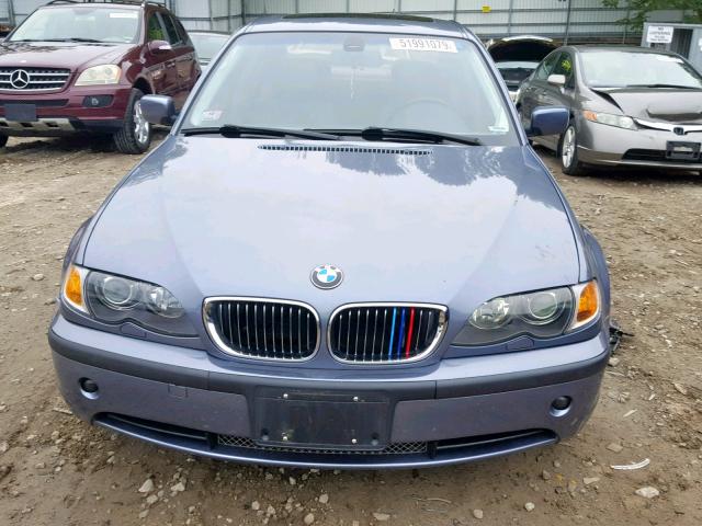 WBAEW53493PG20535 - 2003 BMW 330 XI BLUE photo 9