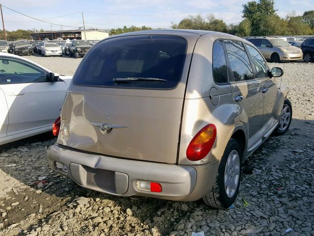 3C4FY48B72T385918 - 2002 CHRYSLER PT CRUISER GOLD photo 4