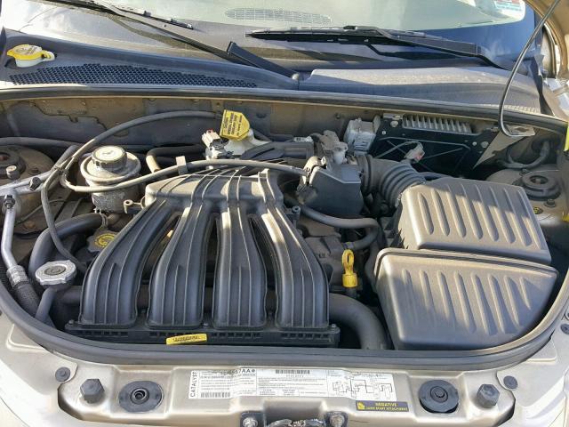 3C4FY48B72T385918 - 2002 CHRYSLER PT CRUISER GOLD photo 7