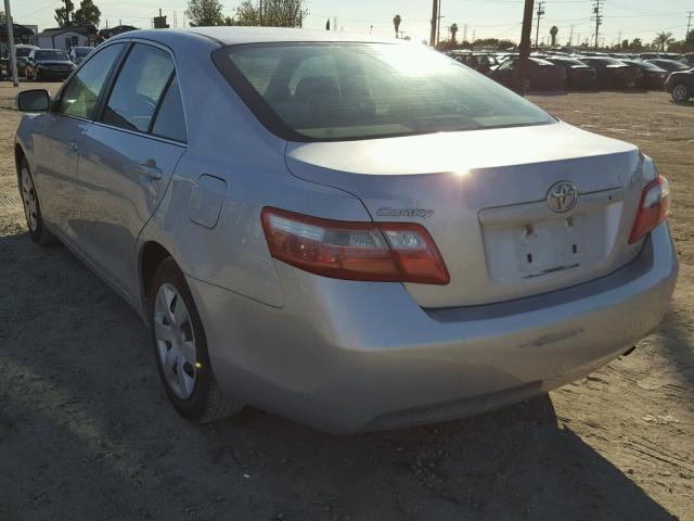 4T1BE46K57U717583 - 2007 TOYOTA CAMRY-LE SILVER photo 3