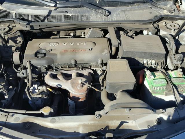 4T1BE46K57U717583 - 2007 TOYOTA CAMRY-LE SILVER photo 7