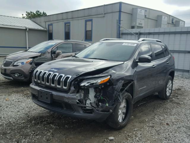 1C4PJLCB5FW532313 - 2015 JEEP CHEROKEE L GRAY photo 2