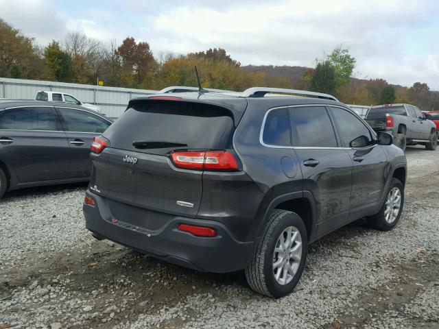 1C4PJLCB5FW532313 - 2015 JEEP CHEROKEE L GRAY photo 4